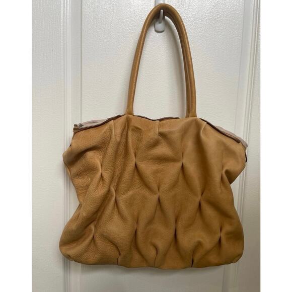 Sundance natural leather shoulder bag Gorgeous  EUC - Picture 1 of 11
